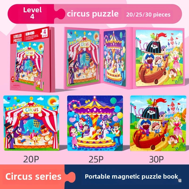 Magnetic Animal Traffic Puzzle for Toddlers and Kids Ages 1-6 | Educational Toys & Puzzles