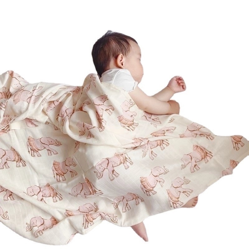 Adorable Animal Cartoon Bamboo Fiber Baby Accessories | Baby Products