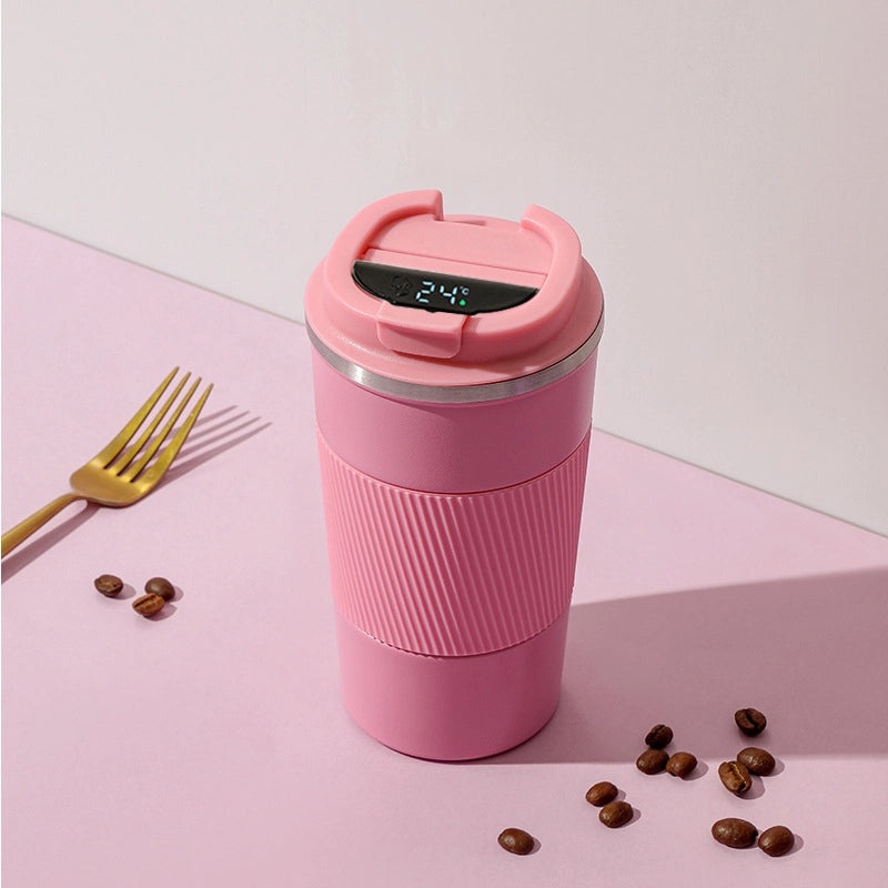 Stainless Steel Thermos Cup 304 201 Solid Color Casual Design for Christmas Valentine’s Day | Drinkware & Mugs