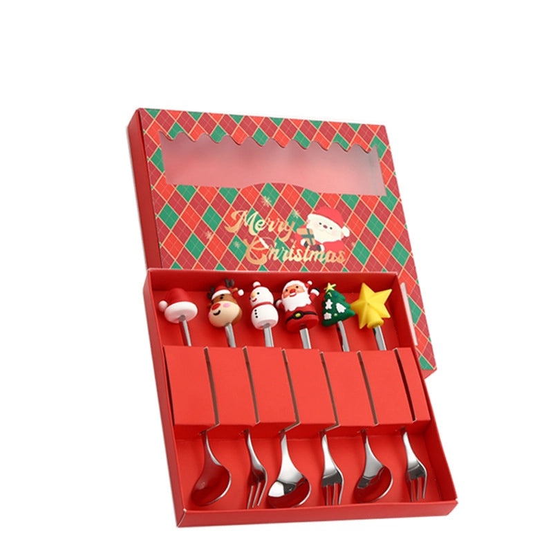 Christmas Casual Vacation Stainless Steel 410 Letter Spoon Set | Kitchen & Dining Utensils