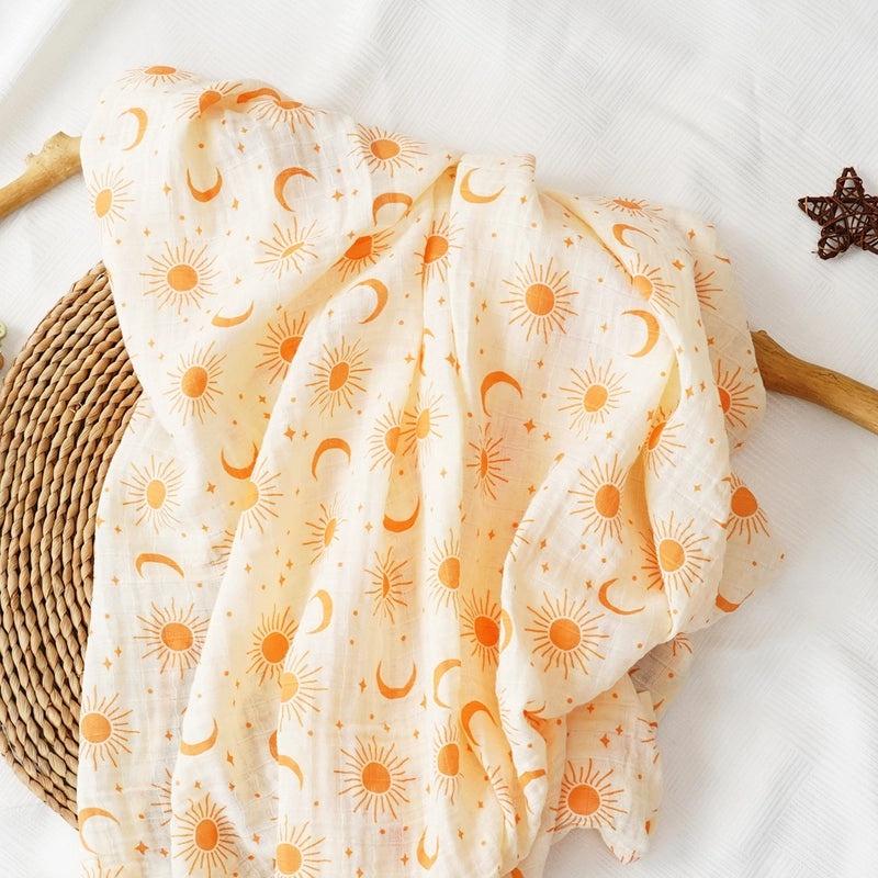 Adorable Animal Print Striped Solid Cotton Baby Bedding Set|Baby Bedding & Accessories