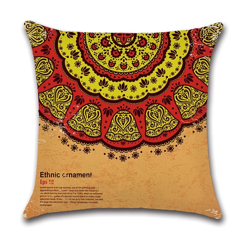 Minimalist Printed Linen Pillow Covers for Couch and Sofa Decor | Home Decor