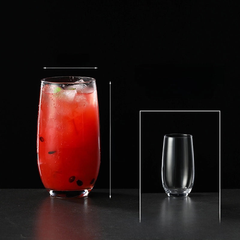 Large Capacity Glass Juice Cup for Milk Tea Mojito Cocktail Bars | Drinkware & Glassware