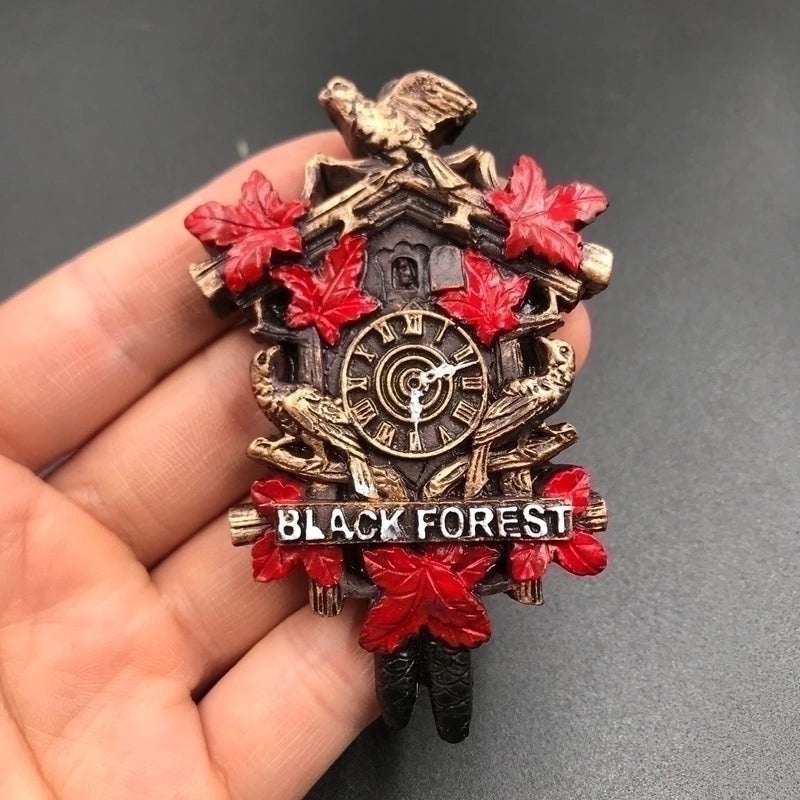 Washington USA Germany Swan Castle France Italy Syria Gulg Bell Magnetic Resin Refrigerator Magnet|Home Decor Magnets