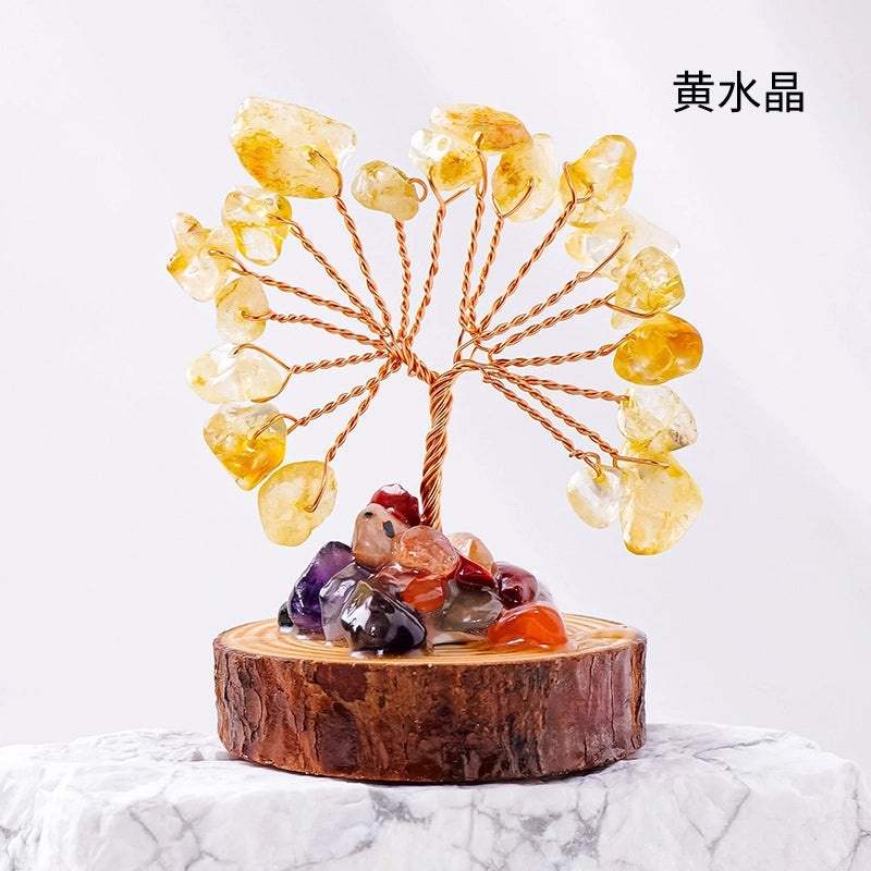 Minimalist Tree Crystal Ornament Decorative Artificial Home Accessories|Home Decor