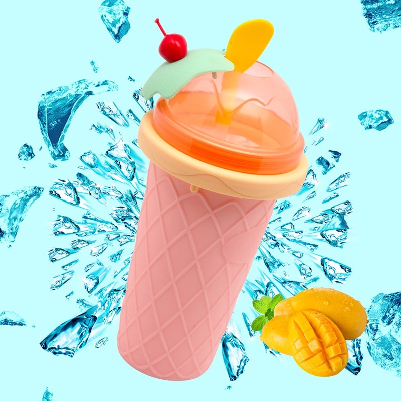 Celebrity Summer Smoothie Pinch Cup Double-Layer Plastic DIY Family Kids Drinkware|Home & Kitchen > Drinkware > Cups & Mugs