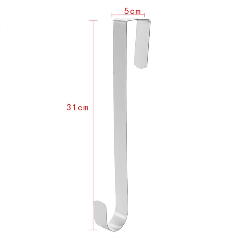 Flat Iron Christmas Garland Hook Metal Door Hanger Jewelry Hook | Home Decor Accessories