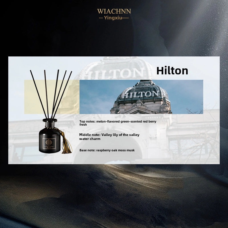 Qixiu Gardenia Scented Essential Oil Rattan Diffuser Indoor Air Freshener Deodorizer for Bathroom|Home Fragrance