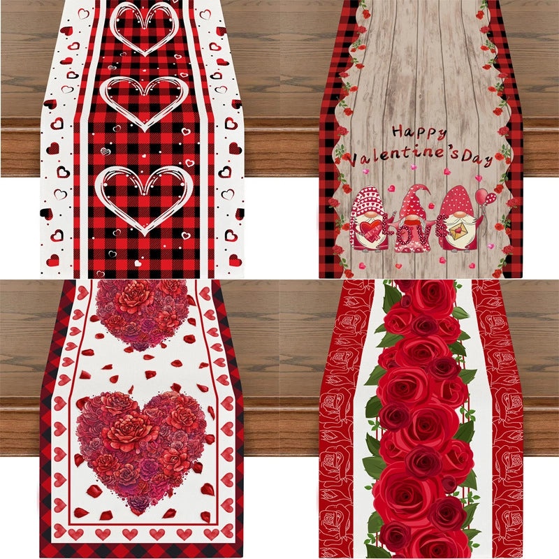 Minimalist Heart Shaped Rose Linen Jewelry for Valentine's Day|Jewelry & Accessories