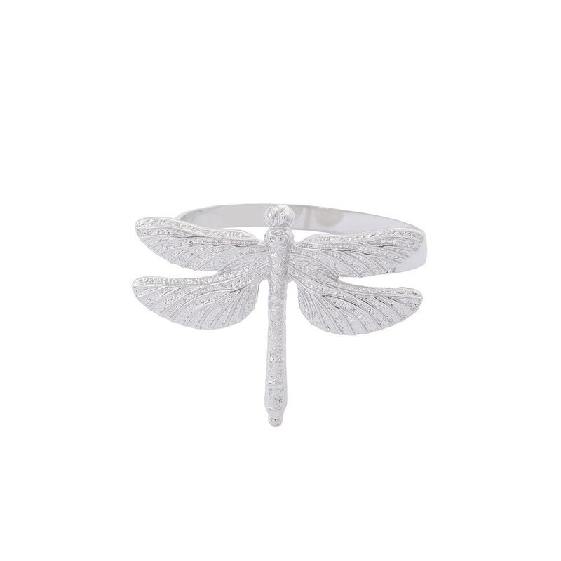 Stylish Insect-Themed Alloy Napkin Ring, Single Piece | Home Decor Table Accessories