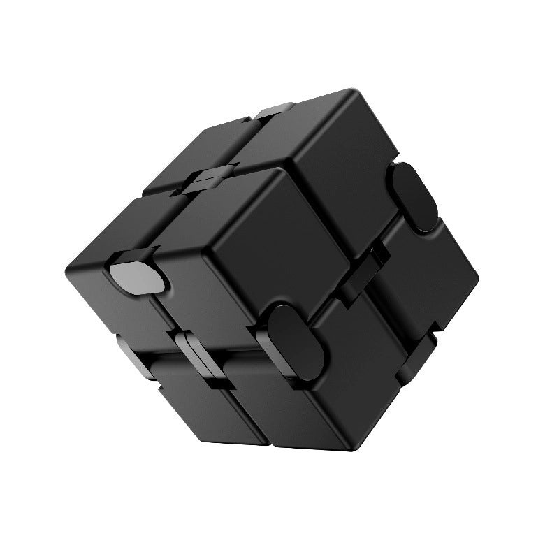 Aluminum Alloy Infinite Rubik's Cube Creative Decompression Toy Portable Flip Puzzle Cube|Toys & Games