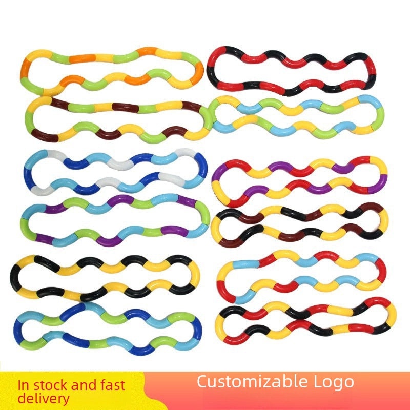 Twister Rope Finger Toy for Adults Office Stress Relief DIY Decompression Fidget Gadget|Office Toys & Stress Relief