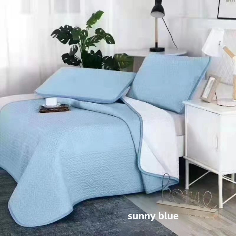 Thailand Royal Bio-based Latex Silk Mat 3-piece Set Soft High-end Mat for Micro-business | Home & Living Accessories