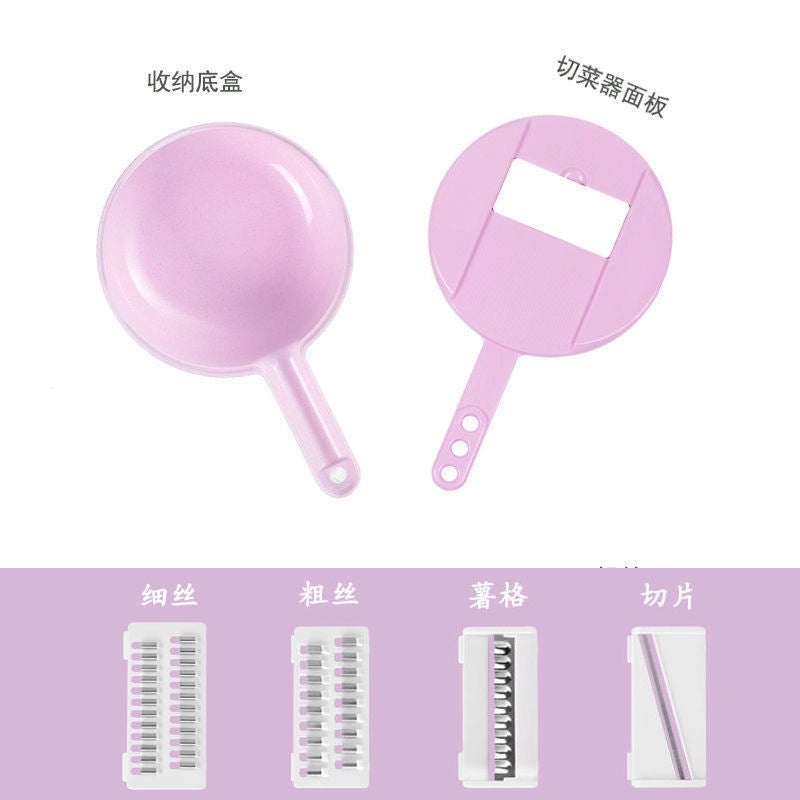 Multi-functional Kitchen Vegetable Cutter Egg White Separator Shredder Household Wheat Straw Cleaning Wipes | Kitchen Tools & Gadgets