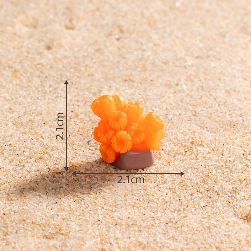 Cute Cartoon Coral Fish Resin Ornament for Home Decor|Home Decor Ornaments