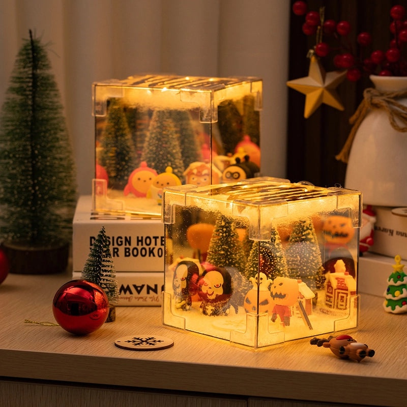 Adorable Cartoon Character Acrylic Light Decor|Home Lighting Accessories