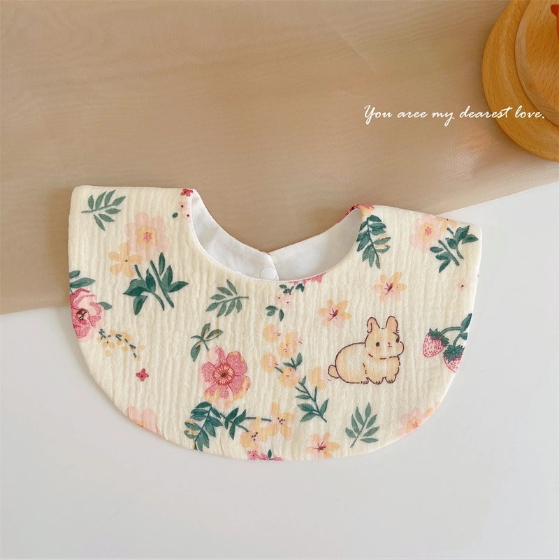 Baby Soft Cotton Gauze Newborn Bib Waterproof Absorbent Scarf for Autumn Winter|Baby & Kids Accessories