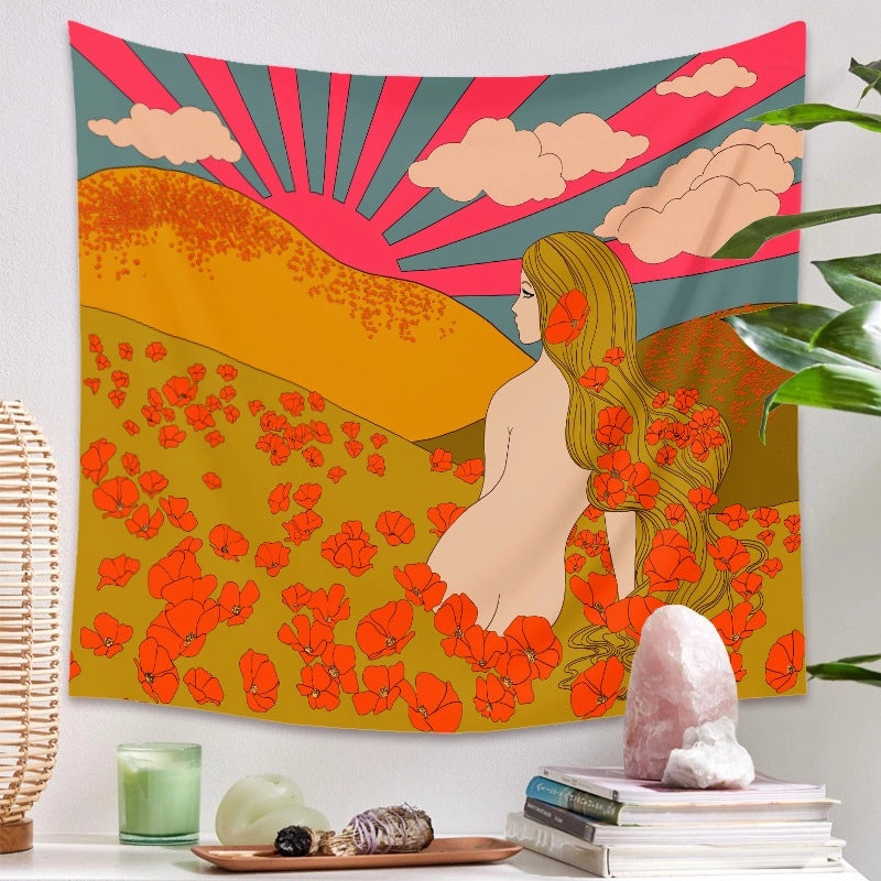 Colorful Hanging Fabric for Fashionable Room Decoration|Home Decor & Accessories