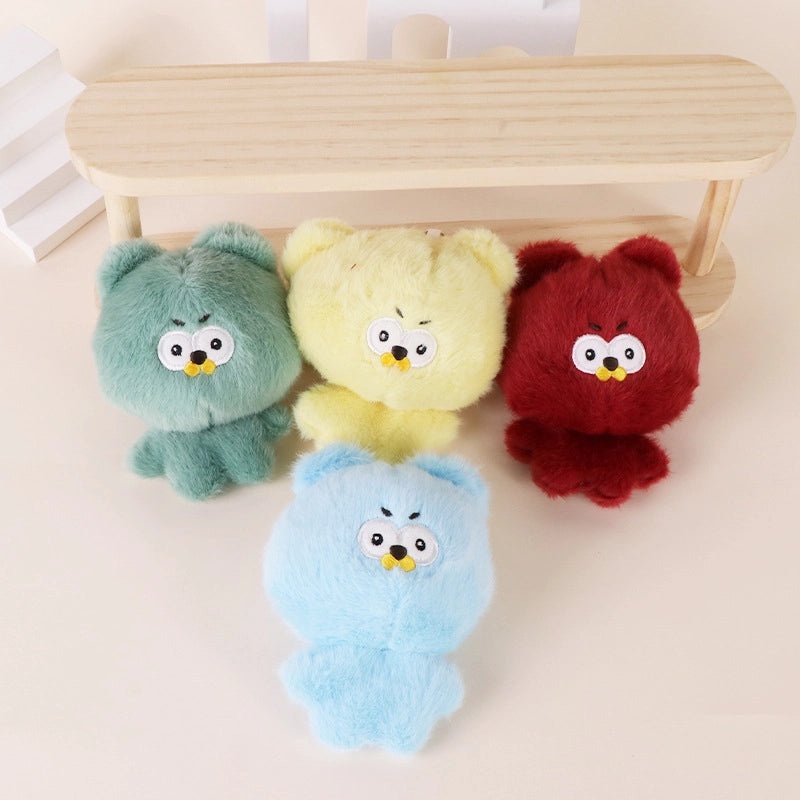 Cute Angry Chicken Plush Toy Keychain for Claw Machine | Plush Toys & Keychains