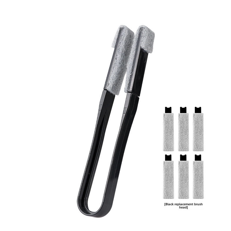 Shutter Cleaning Brush with Special Clip for Air Conditioning Outlet and Shade Easy Dust Removal|Home Cleaning Tools