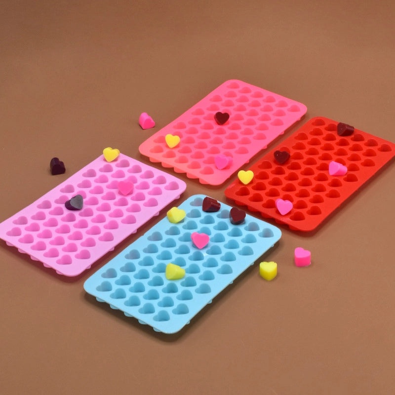 55 Cavity Love Chocolate Silicone Mold for DIY Baking Mini Jelly Pudding Biscuit Molds|Kitchen Baking Tools