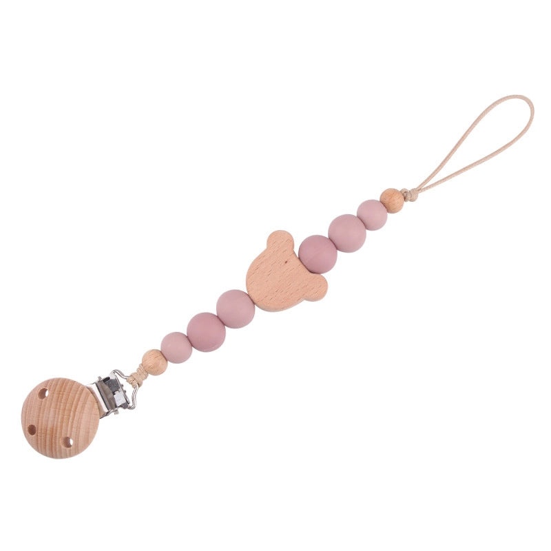 Adorable Bear-Shaped Silicone Baby Accessories | Baby Essentials