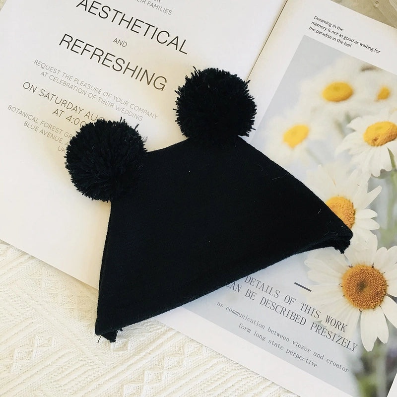 20cm Doll Smiling Wool Hat Knitted Cotton Cap for 20cm Doll Clothes Replacement|Doll Accessories