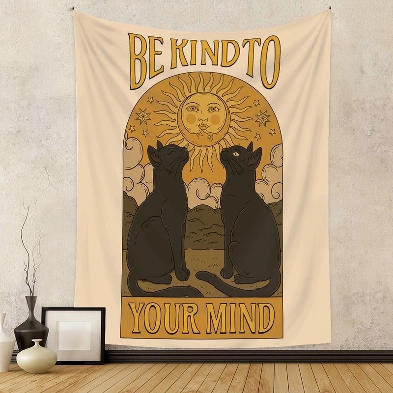 Classic Color Block Polyester Tapestry for Home Decor|Wall Hangings & Tapestries