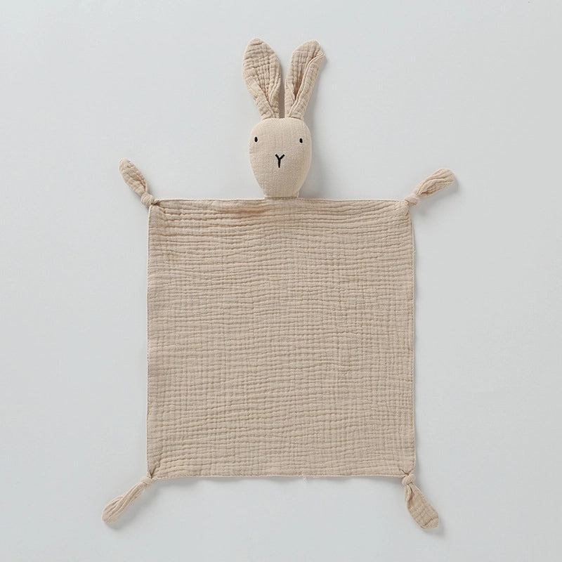 Soft Cotton Baby Rabbit Soothing Doll Blanket with Antennae | Baby Comfort Toys