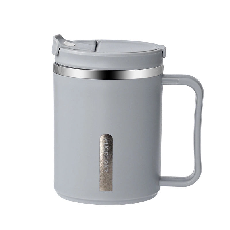 Stainless Steel Travel Mug With Lid And Spoon | Drinkware & Travel Cups