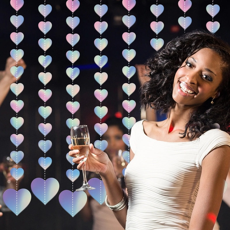 Valentine's Day Heart Shaped Minimalist Paper Hanging Decoration | Home Decor