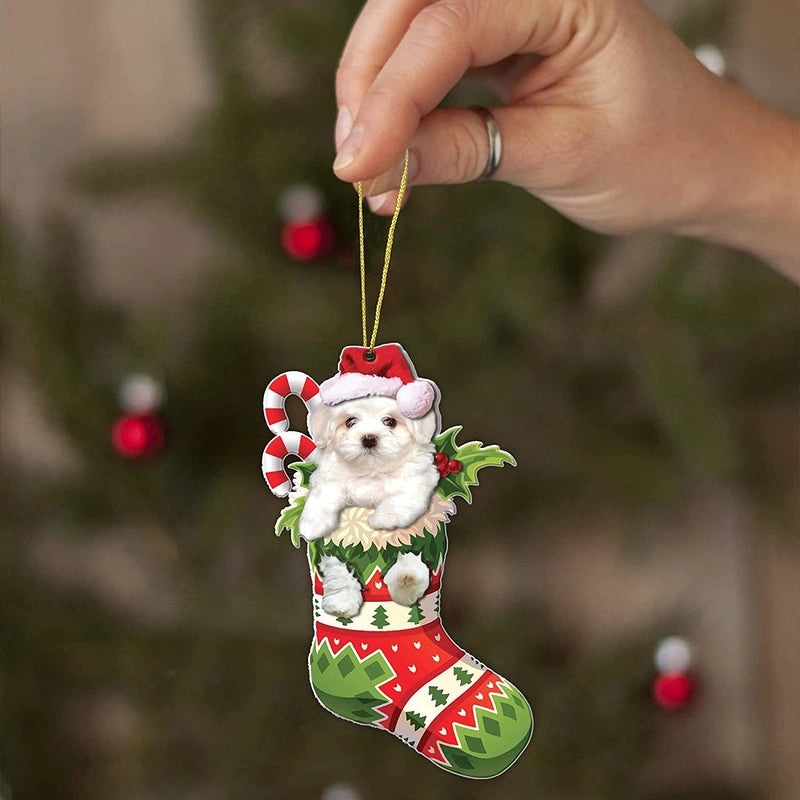 Christmas Cartoon Modern Minimalist Acrylic Art Decoration|Home Decor & Gifts