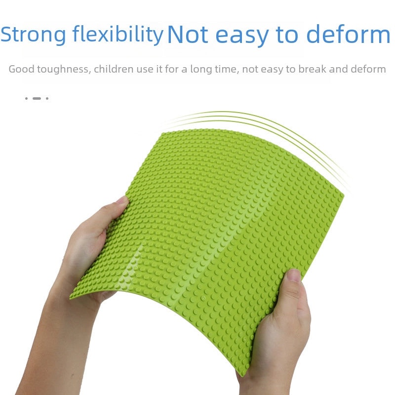 Small 32x32 Base Plate Compatible with High Wall Building Blocks for Children Kindergarten | Building Blocks Accessories