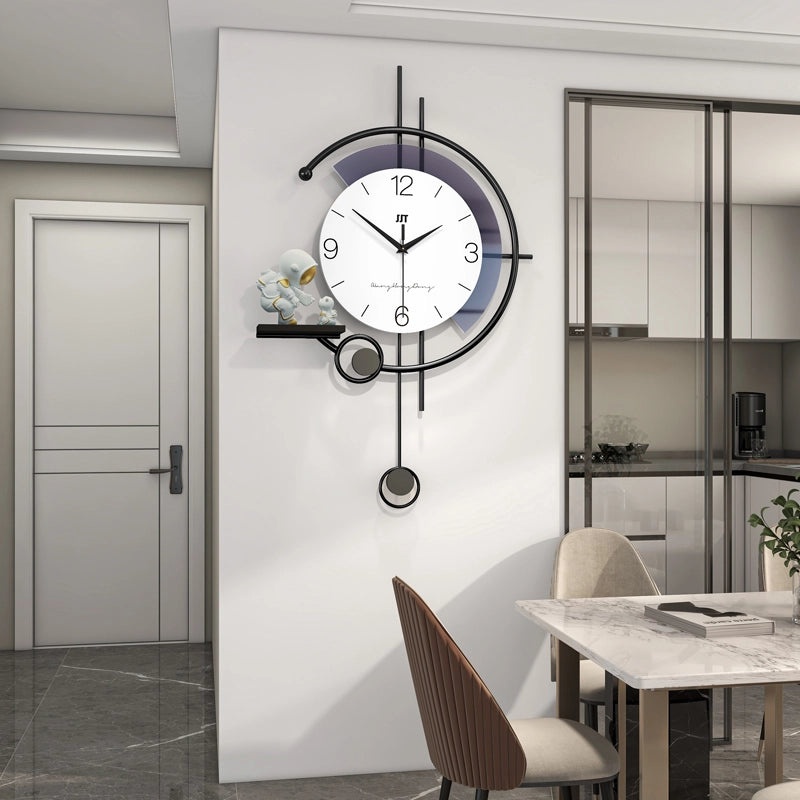 Modern Minimalist Wall Clock for Living Room | Home Decor & Wall Clocks