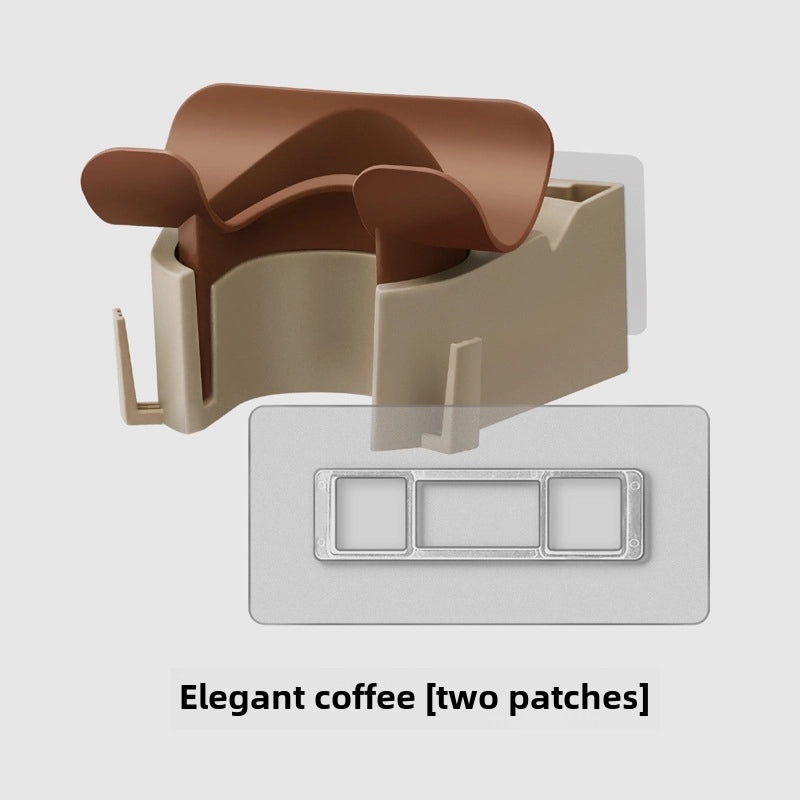 Hands-Free Plastic Hair Dryer Holder Rack | Bathroom Accessories