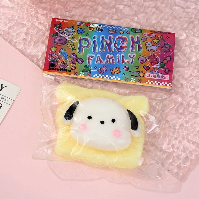 Bear and Cat Squishy Toy Set Soft TPR Stress Reliever | Toys & Games