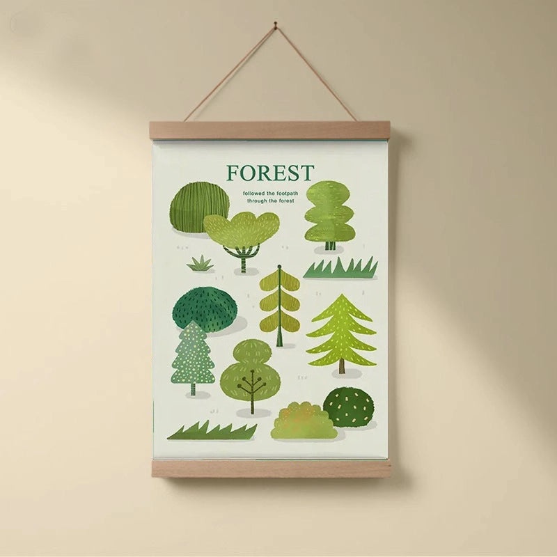 Rustic Letter Tree Wall Decor | Wall Art