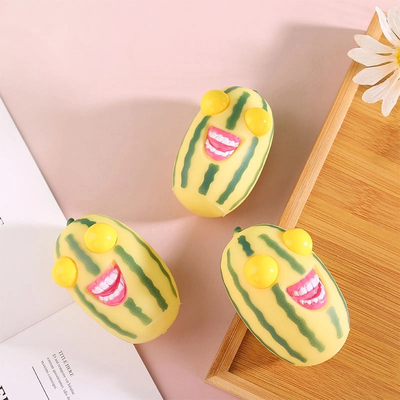 Watermelon Fidget Toy PVC Stress Relief Squishy|Sensory Toys