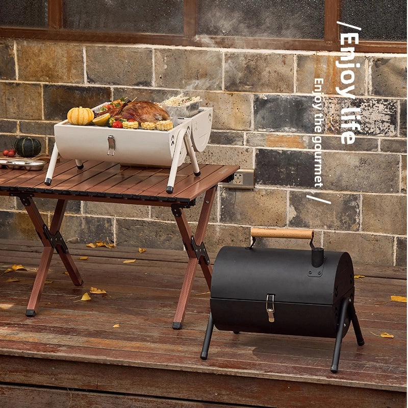 Portable Folding Charcoal Grill for Outdoor Backyard Camping | Outdoor Cooking Equipment