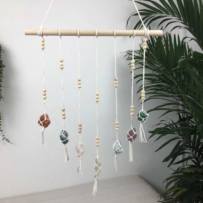 Handmade Crystal Tassel Metal Wind Chime for Home Outdoor Decor|Decorative Wind Chimes