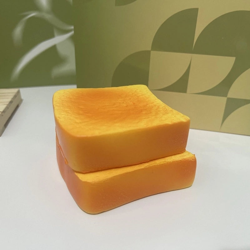 Slow Rebound Pinch Toy Soft Cake Sticky Hand Red Riding Book Food Simulation Bread Decompression Vent Toy|Stress Relief Toys