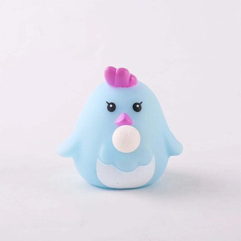 Christmas Stress Relief Squeeze Puff Bubble Toy Cartoon Rebound Doll Vinyl Decompression Fun|Stress Relief Toys