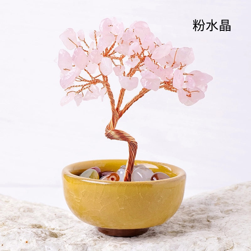 Minimalist Tree Crystal Ornament Decorative Artificial Home Accessories|Home Decor