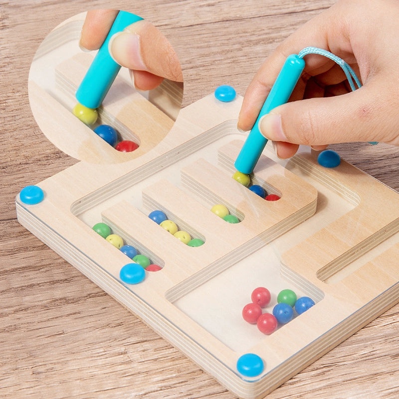 Multicolor Wooden Table and Floor Games for Toddlers Ages 3-6 | Toddler Toys and Games