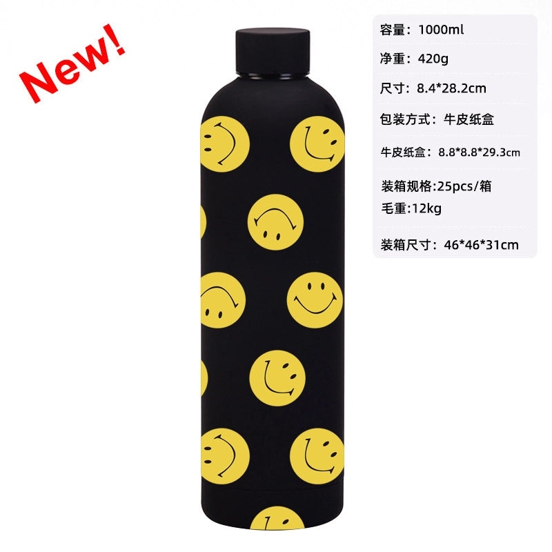 Stylish Cartoon Stainless Steel Water Bottles for Daily Use|Drinkware & Bottles
