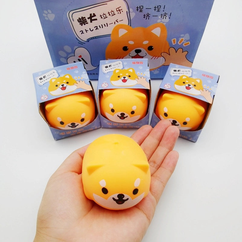Squishy Dog Toy Soft Vinyl Squeeze Toy for Kids Stress Relief | Toys & Games