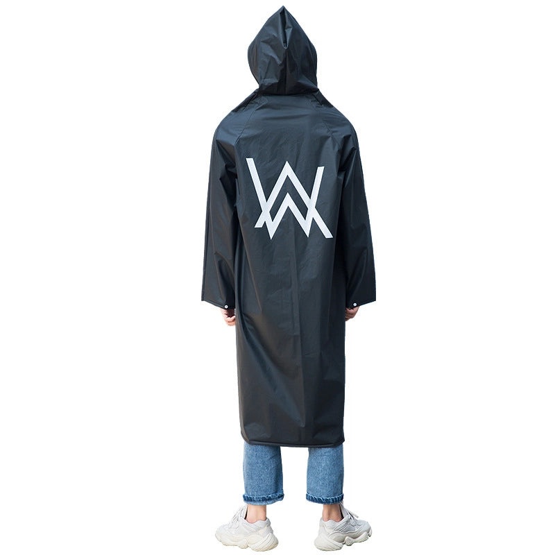 Unisex Korean Style Long Raincoat Windbreaker for Outdoor Cycling Hiking | Outdoor Apparel