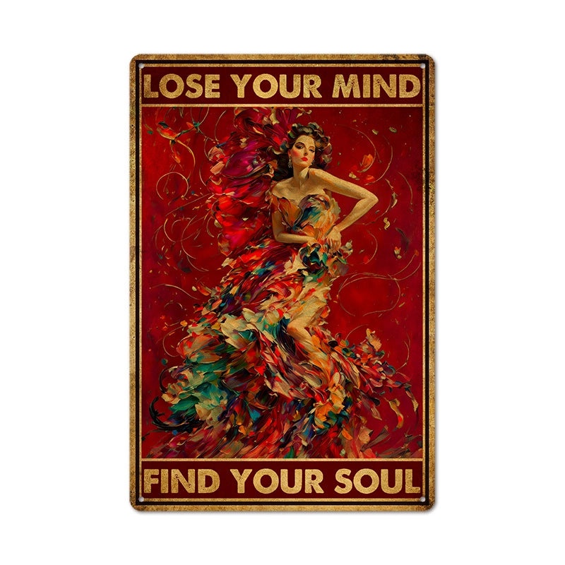 Vintage Iron Wall Art with Human, Animal & Letter Designs | Home Decor Wall Hangings