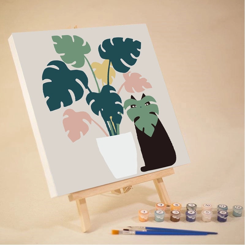 10-12 Color High Quality Pigment Set for DIY Digital Oil Painting Landscape | Painting Supplies