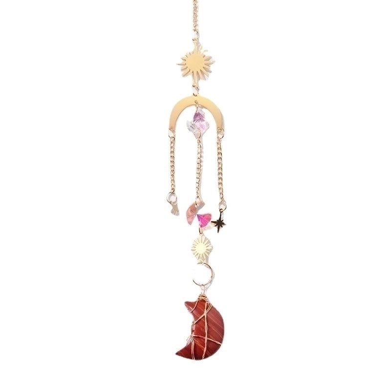 Elegant Moon Crystal Necklace Pendant | Jewelry & Accessories